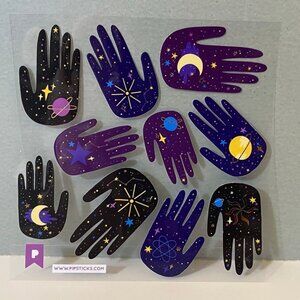 Pipsticks Space Cosmic Hand Stickers